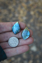 Load image into Gallery viewer, Labradorite Custom Earrings