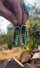 Load image into Gallery viewer, Aventurine Cage Earrings
