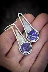 Charoite Drops