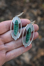 Load image into Gallery viewer, Malachite Dangles