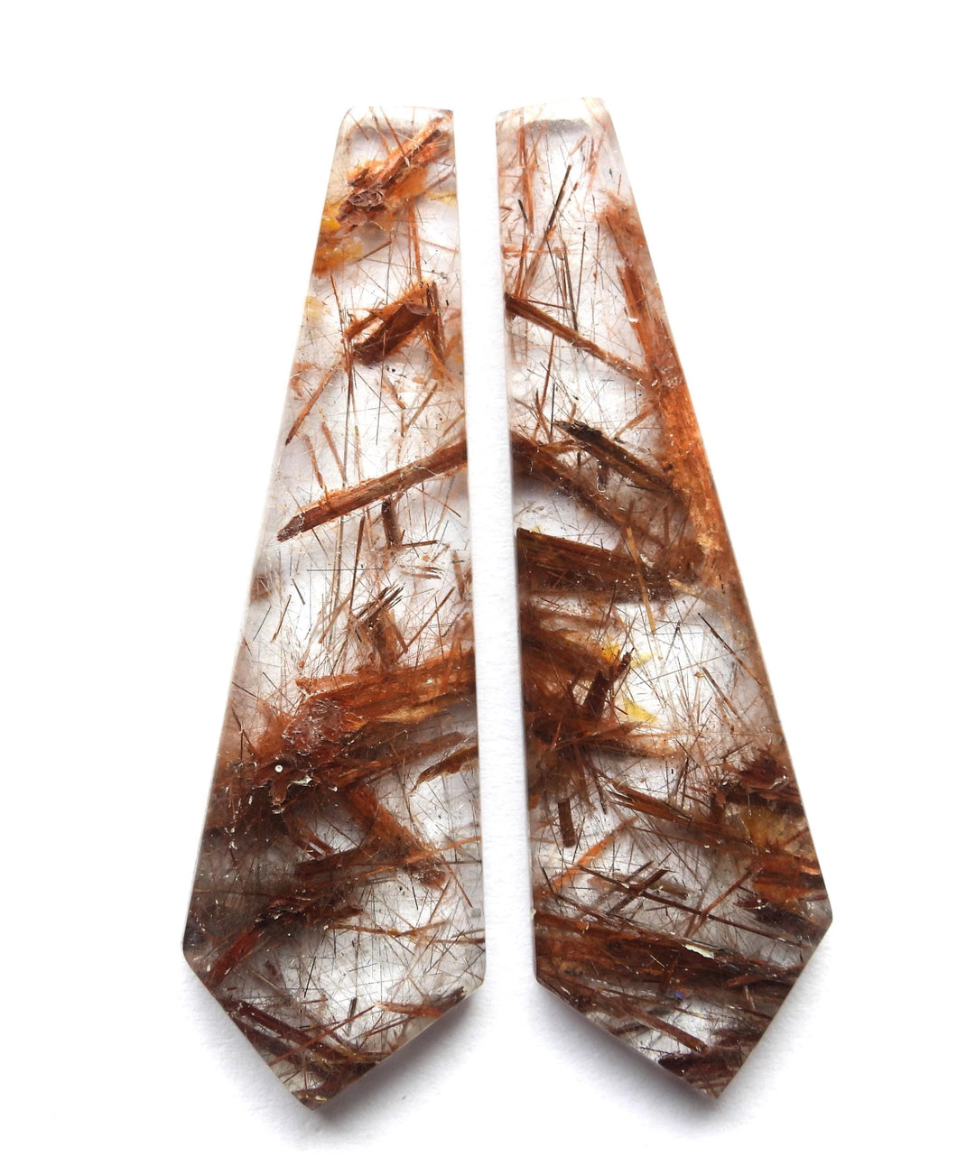 Rutilated Quartz Earrings