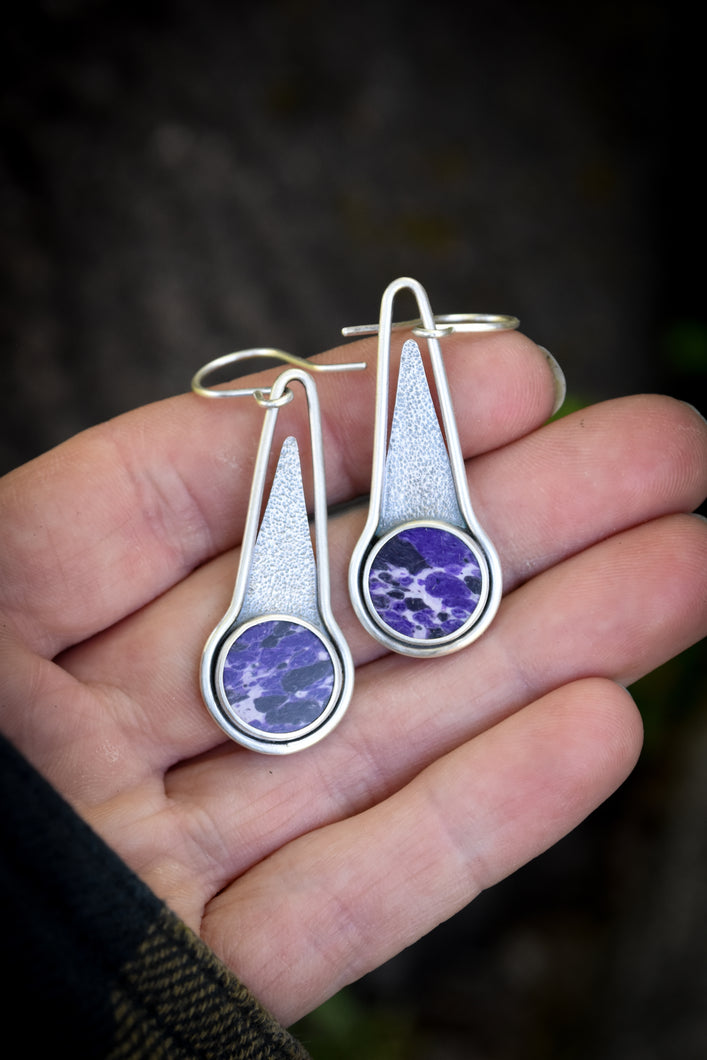 Charoite Drops