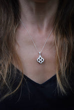 Load image into Gallery viewer, Sterling Silver Cut Out Necklace