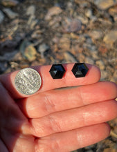 Load image into Gallery viewer, Faceted Onyx Custom Earrings