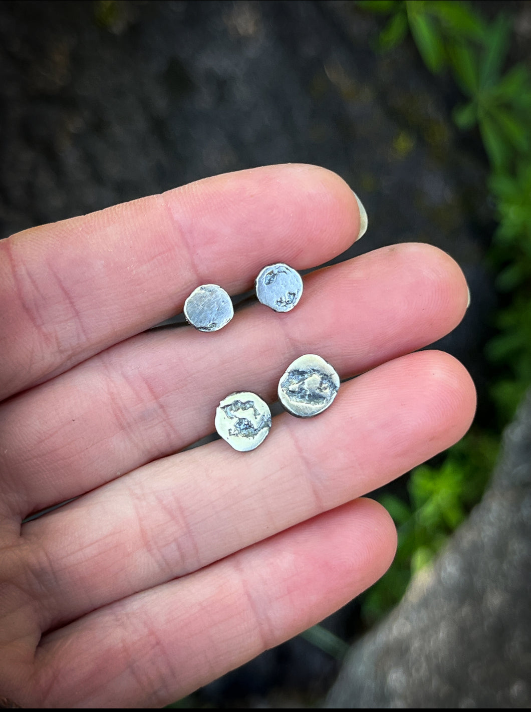 Sterling Freeform Studs