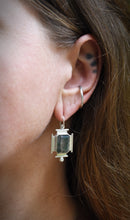 Load image into Gallery viewer, Moss Agate Deco Swingers