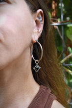 Load image into Gallery viewer, Onyx Interchangeable Hoops